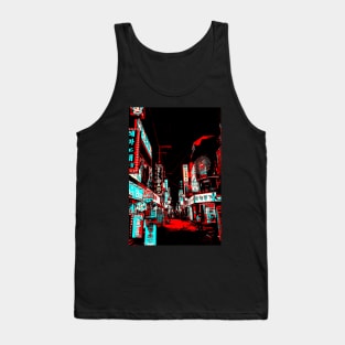 Red and Blue Nights Tank Top